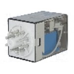 Releu electromagnetic, 12V DC, 10A, DPDT, serie 60.12, FINDER - 60.12.9.012.0040