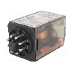 Releu electromagnetic, 12V DC, 10A, DPDT, serie MT, TE Connectivity - 4-1393090-9