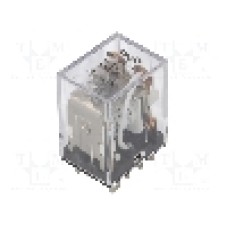 Releu electromagnetic, 12V DC, 10A, DPDT, serie S8L, SHORI ELECTRIC - S8L-12VDC-2CS