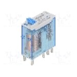 Releu electromagnetic, 12V DC, 15A, DPDT, serie 46.52, FINDER - 46.52.9.012.0040
