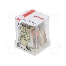 Releu electromagnetic, 12V DC, 16A, DPST-NO, serie RUC, RELPOL - RUC-M-1052-26-W012