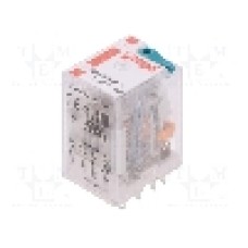 Releu electromagnetic, 12V DC, 20A, 3PDT, serie R3N, RELPOL - R3N-2013-23-1012-WT Releu electromagnetic, 12V DC, 20A, 3PDT, serie R3N, RELPOL - R3N-2013-23-1012-WT