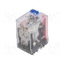 Releu electromagnetic, 12V DC, 5A, 4PDT, serie HR60, LOVATO ELECTRIC - HR604CD012