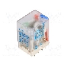 Releu electromagnetic, 12V DC, 5A, 4PDT, serie LB4HN, Recoy/RAYEX ELECTRONICS - LB4HN-12DTS