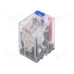 Releu electromagnetic, 12V DC, 7A, DPDT, serie HR60, LOVATO ELECTRIC - HR602CD012 Releu electromagnetic, 12V DC, 7A, DPDT, serie HR60, LOVATO ELECTRIC - HR602CD012