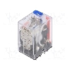 Releu electromagnetic, 12V DC, 7A, DPDT, serie HR60, LOVATO ELECTRIC - HR602CD012