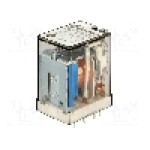 Releu electromagnetic, 12V DC, {{Curent max.contacte}}, 3PDT, serie 55.13, FINDER - 55.13.9.012.0000