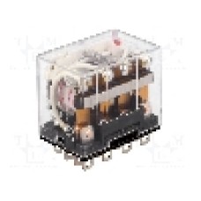 Releu electromagnetic, 220V AC, 10A, 4PDT, serie LY4, OMRON - LY4N 200/220VAC Releu electromagnetic, 220V AC, 10A, 4PDT, serie LY4, OMRON - LY4N 200/220VAC