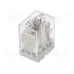 Releu electromagnetic, 220V AC, 5A, 4PDT, serie HF18FF, HONGFA RELAY - HF18FF/A220-4Z1 Releu electromagnetic, 220V AC, 5A, 4PDT, serie HF18FF, HONGFA RELAY - HF18FF/A220-4Z1