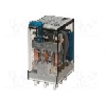 Releu electromagnetic, 220V DC, 20A, 3PDT, serie 55.33, FINDER - 55.33.9.220.0010