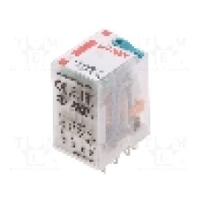Releu electromagnetic, 220V DC, 20A, 3PDT, serie R3N, RELPOL - R3N-2013-23-1220-WTLD Releu electromagnetic, 220V DC, 20A, 3PDT, serie R3N, RELPOL - R3N-2013-23-1220-WTLD