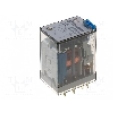 Releu electromagnetic, 220V DC, 20A, DPDT, serie 55.32, FINDER - 55.32.9.220.0040 Releu electromagnetic, 220V DC, 20A, DPDT, serie 55.32, FINDER - 55.32.9.220.0040