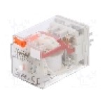 Releu electromagnetic, 230V AC, 10A, 3PDT, serie HR70, LOVATO ELECTRIC - HR703CA230