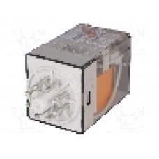 Releu electromagnetic, 230V AC, 10A, DPDT, serie 60.12, FINDER - 60.12.8.230.0040