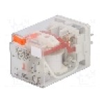 Releu electromagnetic, 230V AC, 10A, DPDT, serie HR70, LOVATO ELECTRIC - HR702CA230