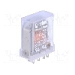 Releu electromagnetic, 230V AC, 10A, DPDT, serie R2M, RELPOL - R2M-2012-23-5230