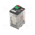 Releu electromagnetic, 230V AC, 12A, DPDT, serie RXM, SCHNEIDER ELECTRIC - RXM2AB1P7
