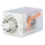 Releu electromagnetic, 230V AC, 20A, 3PDT, serie R15, RELPOL - R15-2013-23-5230-WT