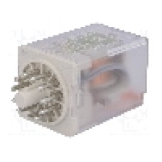 Releu electromagnetic, 230V AC, 20A, 3PDT, serie R15, RELPOL - R15-2013-23-5230-WTL