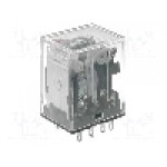 Releu electromagnetic, 230V AC, 5A, 3PDT, serie MY3, OMRON - MY3N 220/240VAC
