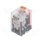 Releu electromagnetic, 230V AC, 5A, 4PDT, serie HR60, LOVATO ELECTRIC - HR604CA230