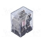 Releu electromagnetic, 230V AC, 5A, DPDT, serie MY2, OMRON - MY2-02-US-SV 220/240VAC Releu electromagnetic, 230V AC, 5A, DPDT, serie MY2, OMRON - MY2-02-US-SV 220/240VAC