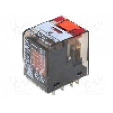 Releu electromagnetic, 230V AC, 6A, 4PDT, serie PT, TE Connectivity - 2-1393154-2 Releu electromagnetic, 230V AC, 6A, 4PDT, serie PT, TE Connectivity - 2-1393154-2