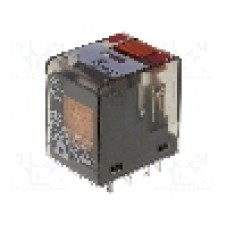 Releu electromagnetic, 230V AC, 6A, 4PDT, serie PT, TE Connectivity - 8-1415001-1