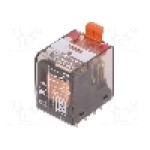 Releu electromagnetic, 230V AC, 6A, 4PDT, serie PT, TE Connectivity - 9-1419111-1