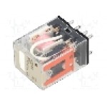 Releu electromagnetic, 240V AC, 10A, DPDT, serie MY2, OMRON - MY2 220/240VAC (S)