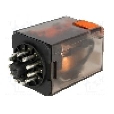 Releu electromagnetic, 24V AC, 10A, 3PDT, serie MT, TE Connectivity - 9-1393091-7
