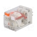 Releu electromagnetic, 24V AC, 10A, DPDT, serie HR70, LOVATO ELECTRIC - HR702CA024