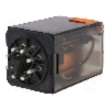 Releu electromagnetic, 24V AC, 10A, DPDT, serie MT, TE Connectivity - 6-1393090-4