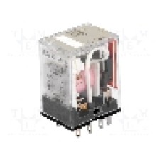 Releu electromagnetic, 24V AC, 10A, DPDT, serie MY2, OMRON - MY2N 24VAC (S)