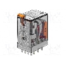Releu electromagnetic, 24V AC, 15A, 4PDT, serie 55.34, FINDER - 55.34.8.024.0040