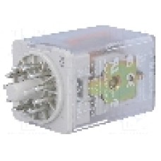 Releu electromagnetic, 24V AC, 20A, 3PDT, serie R15, RELPOL - R15-2013-23-5024-WT Releu electromagnetic, 24V AC, 20A, 3PDT, serie R15, RELPOL - R15-2013-23-5024-WT