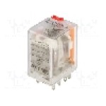Releu electromagnetic, 24V AC, 5A, 4PDT, serie DRM-4C, WEIDMÜLLER - 7760056101
