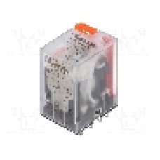 Releu electromagnetic, 24V AC, 5A, 4PDT, serie HR60, LOVATO ELECTRIC - HR604CA024