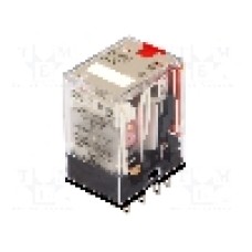 Releu electromagnetic, 24V AC, 5A, 4PDT, serie MY4, OMRON - MY4IN 24VAC (S)