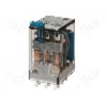 Releu electromagnetic, 24V DC, 10A, 3PDT, serie 55.33, FINDER - 55.33.9.024.5000