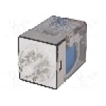 Releu electromagnetic, 24V DC, 10A, DPDT, serie 60.12, FINDER - 60.12.9.024.0040 Releu electromagnetic, 24V DC, 10A, DPDT, serie 60.12, FINDER - 60.12.9.024.0040