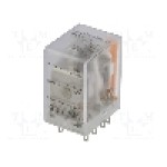 Releu electromagnetic, 24V DC, 10A, DPDT, serie DRM-2C, WEIDMÜLLER - 7760056051