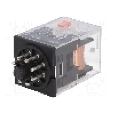 Releu electromagnetic, 24V DC, 10A, DPDT, serie MKS, OMRON - MKS2P DC24 Releu electromagnetic, 24V DC, 10A, DPDT, serie MKS, OMRON - MKS2P DC24