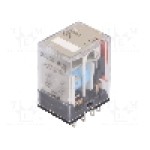 Releu electromagnetic, 24V DC, 10A, DPDT, serie MY2, OMRON - MY2 24VDC (S) Releu electromagnetic, 24V DC, 10A, DPDT, serie MY2, OMRON - MY2 24VDC (S)