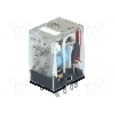 Releu electromagnetic, 24V DC, 10A, DPDT, serie MY2, OMRON, MY2N-D2 24VDC (S), T161134