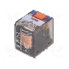 Releu electromagnetic, 24V DC, 12A, DPDT, serie PT, TE Connectivity - 1393154-3