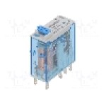 Releu electromagnetic, 24V DC, 15A, DPDT, serie 46.52, FINDER - 46.52.9.024.5040
