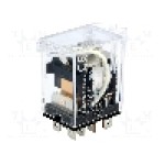 Releu electromagnetic, 24V DC, 15A, SPDT, serie LY, OMRON - LY1F-24DC