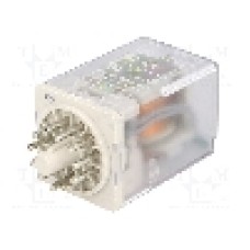 Releu electromagnetic, 24V DC, 20A, 3PDT, serie R15, RELPOL - R15-2013-23-1024-WTL Releu electromagnetic, 24V DC, 20A, 3PDT, serie R15, RELPOL - R15-2013-23-1024-WTL