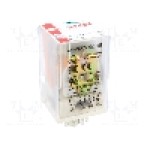 Releu electromagnetic, 24V DC, 20A, 3PDT, serie R15, RELPOL - R15-2013-23-1024-WTLD